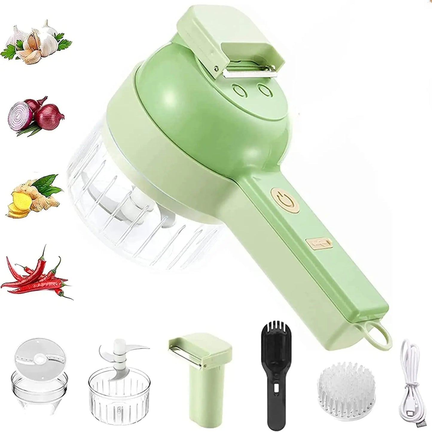 Electric Rechargeable Multifunction Food Chopper