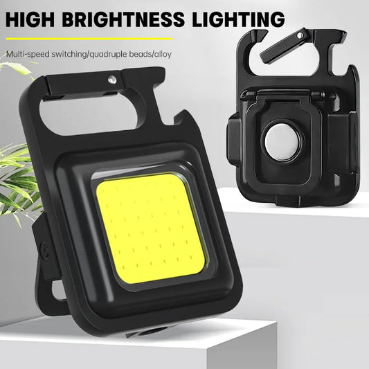 COB Rechargeable Keychain Light