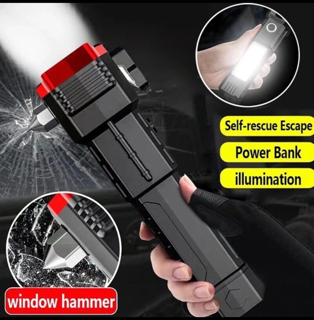 Multifunction Portable LED Flashlight