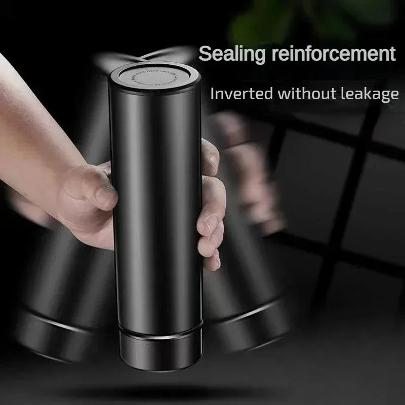 Stainless Steel Temperature Display Thermos