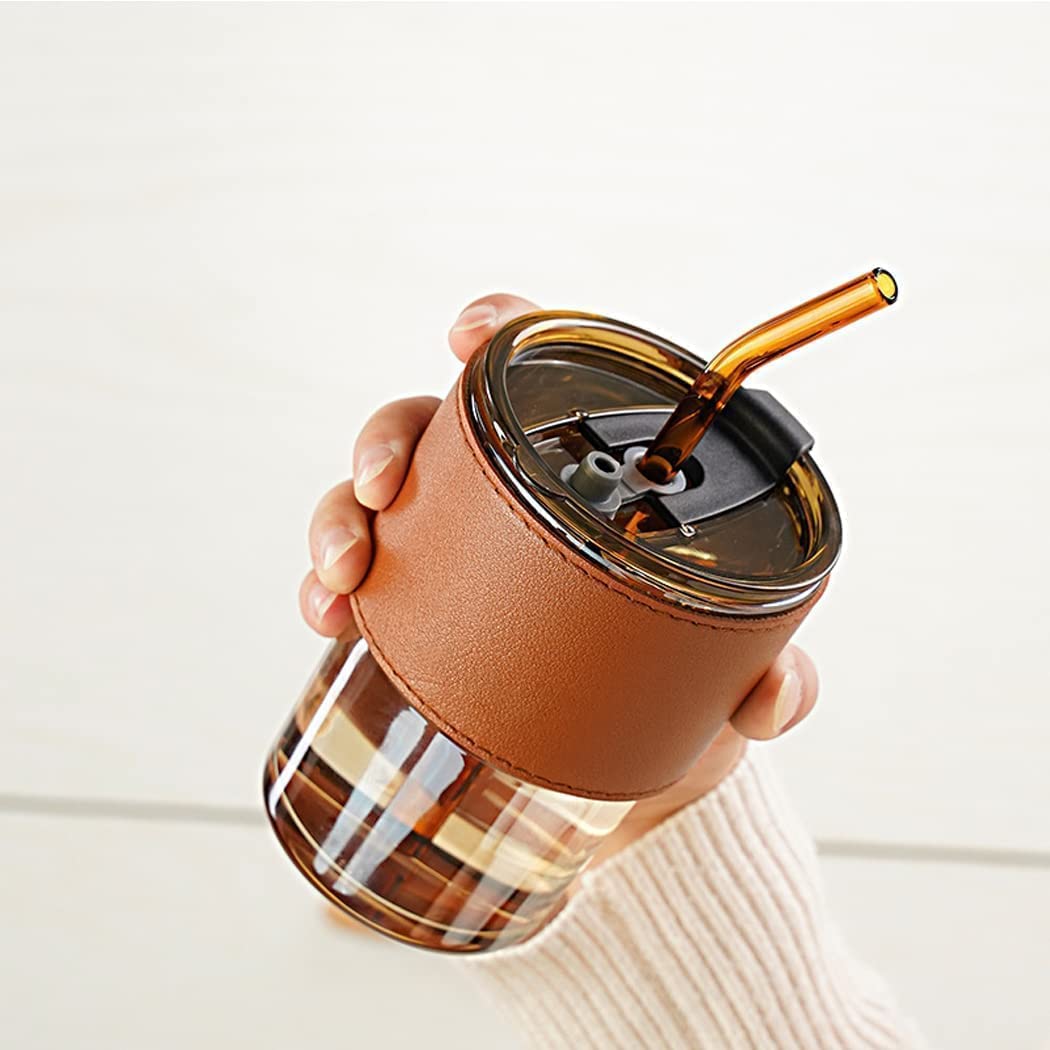 Coffee Cup with Straw