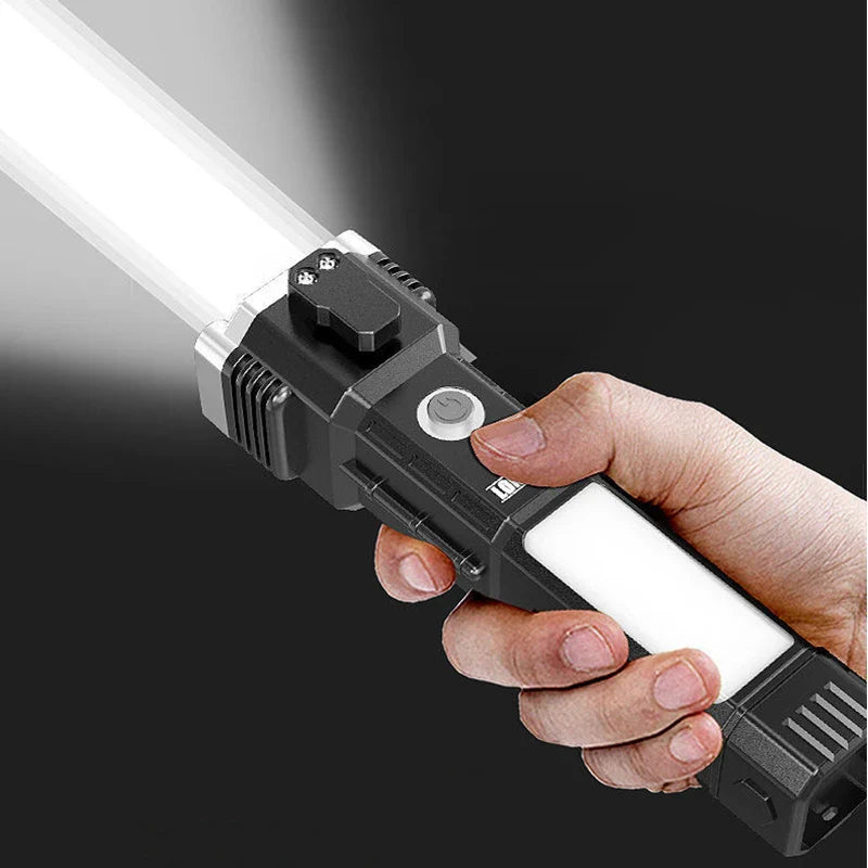 Multifunction Portable LED Flashlight